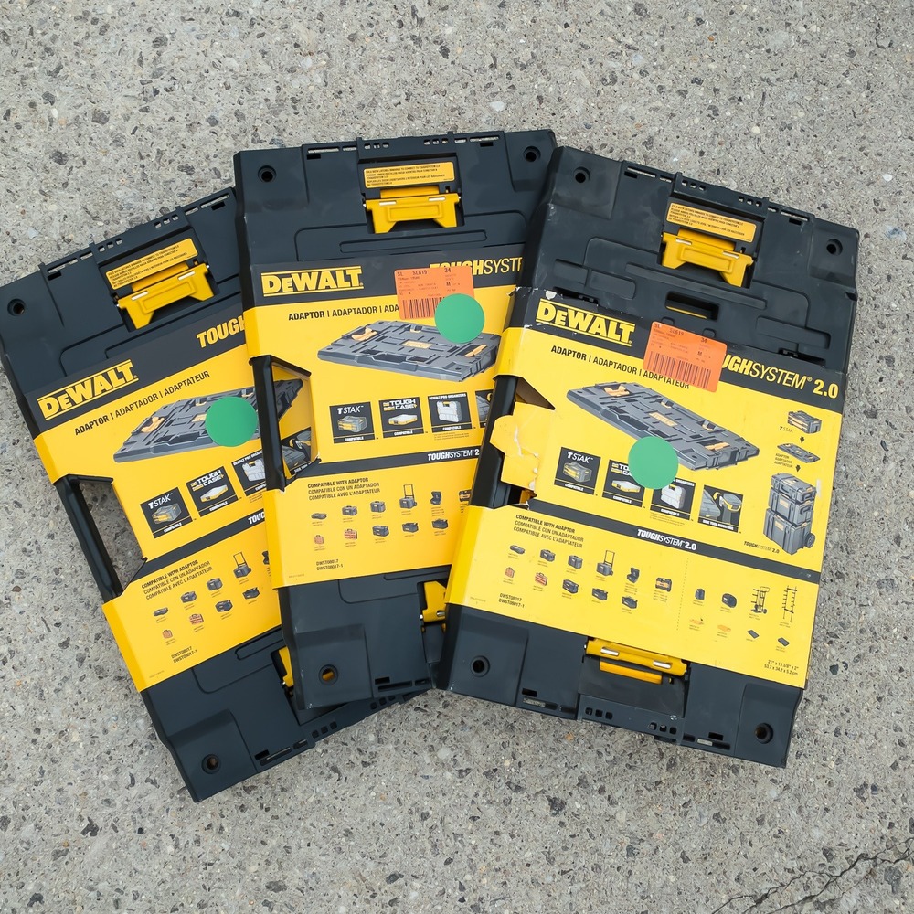 DEWALT ToughSystem 2.0 Adaptor Plate Black DWST08017-1